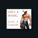 SlipperyJoe's save horse ride straw cowboy hat mus Canvas Print<br><div class="desc">SlipperyJoe's save horse ride straw cowboy hat muscular man shirtless torso holding saddle well-defined physique chiseled six-pack hat chaps saddle black belt silver buckle rancher life muscles rippling wild ride ahead bold rugged western vibe artistic gay pride gifts LGBTQIA yeehaw blue jeans</div>