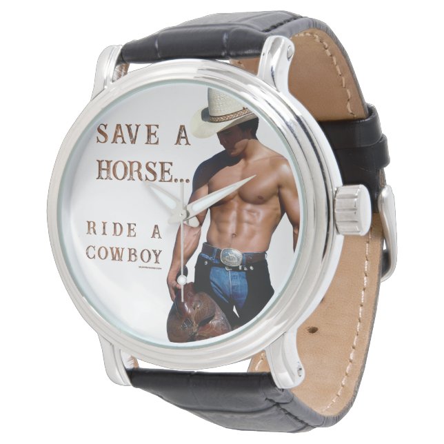 SlipperyJoe's save horse ride straw cowboy hat mus Watch (Angled)