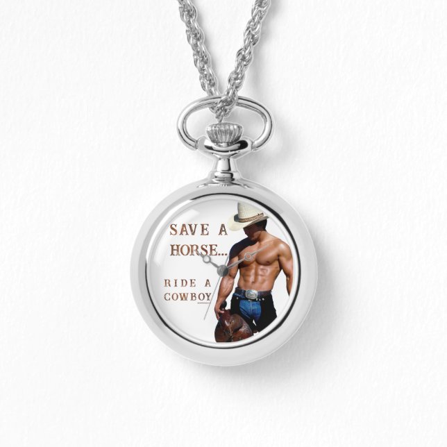 SlipperyJoe's save horse ride straw cowboy hat mus Watch (Front)