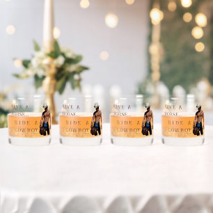 SlipperyJoe's save horse ride straw cowboy hat mus Whiskey Glass