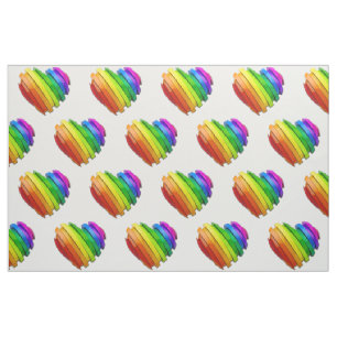 SlipperyJoe's sculptural three‑dimensional heart b Fabric