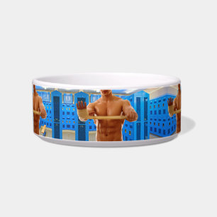 SlipperyJoe's shirtless muscular man abs chest sho Bowl