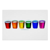 SlipperyJoe's shot glasses six cups arranged horiz