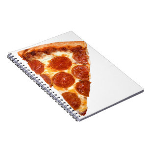 SlipperyJoe's Sliced Pizza pepperoni cheese delici Notebook