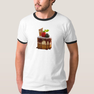 SlipperyJoe's small elegant cylindrical dessert sm T-Shirt