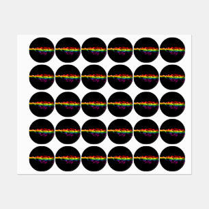 SlipperyJoe's smoke vivid rainbow-colours celebrat