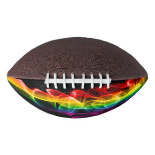 SlipperyJoe's smoke vivid rainbow-colours celebrat American Football
