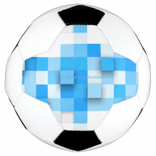 SlipperyJoe's squares artwork mosaic modern three- Football