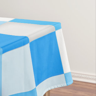 SlipperyJoe's squares artwork mosaic modern three- Tablecloth