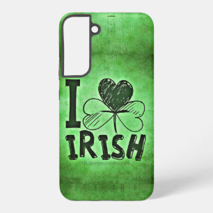 SlipperyJoe's St. Patrick's Day Irish three-leaf c Samsung Galaxy Case