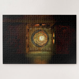 SlipperyJoe's steampunk-themed New Year round meta Jigsaw Puzzle