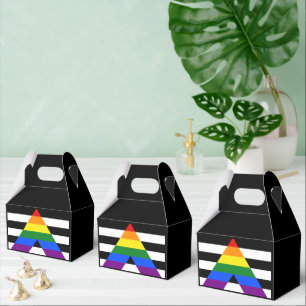 SlipperyJoe's Straight Ally Flag gay gifts LGBTQIA Favour Box