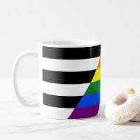 SlipperyJoe's straight ally flag smooth rainbow gr
