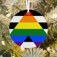 SlipperyJoe's straight ally flag smooth rainbow gr