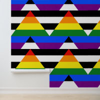 SlipperyJoe's straight ally flag smooth rainbow gr