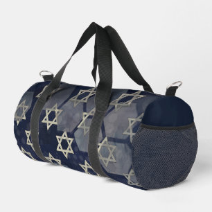 SlipperyJoe's strong Hanukkah vibe Star of David m Duffle Bag