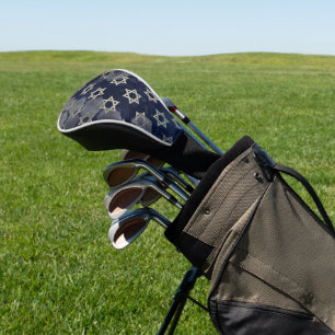 SlipperyJoe's strong Hanukkah vibe Star of David m Golf Head Cover