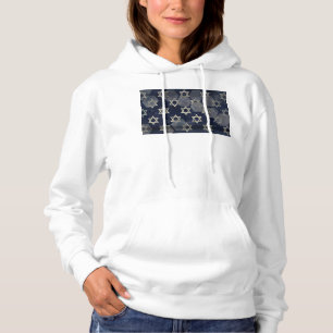 SlipperyJoe's strong Hanukkah vibe Star of David m Hoodie