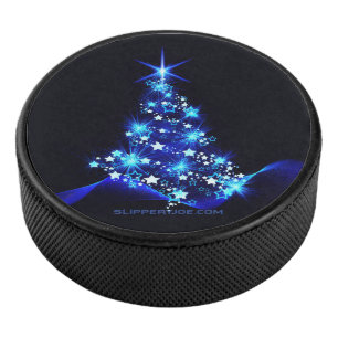 SlipperyJoe's stylised glowing Christmas tree brig Hockey Puck