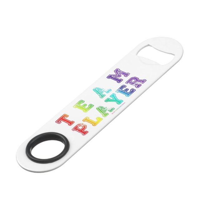SlipperyJoe's team player filled with smooth rainb (Front Angled)