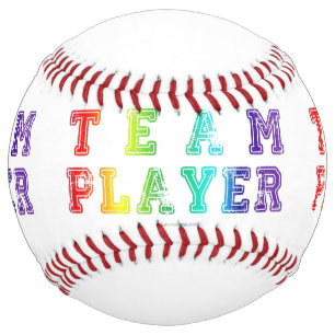 SlipperyJoe's team player filled with smooth rainb Softball