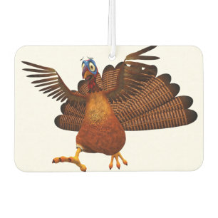 SlipperyJoe's Thanksgiving gobble responsibly live Car Air Freshener