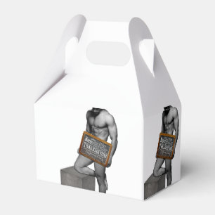 SlipperyJoe's Thanksgiving man hot six-pack abs un Favour Box