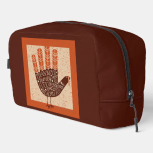 SlipperyJoe's Thanksgiving turkey cosy autumn vibe Dopp Kit