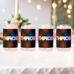 SlipperyJoe's throb rainbow-like gradient thick ca Can Glass