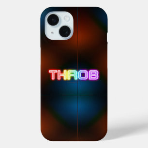 SlipperyJoe's throb rainbow-like gradient thick ca iPhone 15 Case