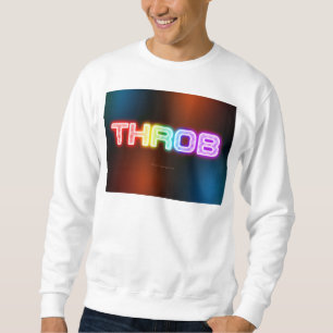 SlipperyJoe's throb rainbow-like gradient thick ca Sweatshirt
