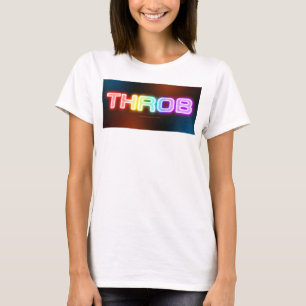 SlipperyJoe's throb rainbow-like gradient thick ca T-Shirt