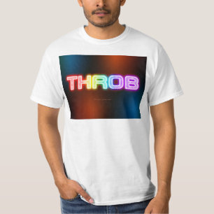 SlipperyJoe's throb rainbow-like gradient thick ca T-Shirt