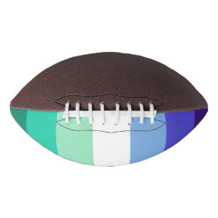 SlipperyJoe's trans-inclusive gay men's flag palet American Football