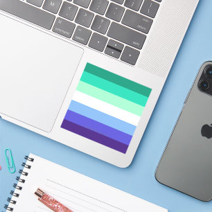 SlipperyJoe's Trans-Inclusive Gay Men's Pride Flag