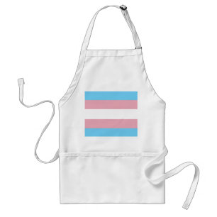 SlipperyJoe's transgender pride flag diversity rig Standard Apron