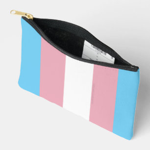 SlipperyJoe's transgender pride flag visibility di Accessory Pouch
