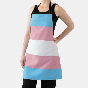 SlipperyJoe's transgender pride flag visibility di Apron