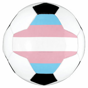 SlipperyJoe's transgender pride flag visibility di Football