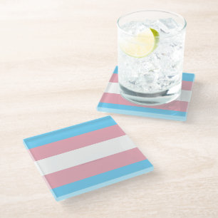 SlipperyJoe's transgender pride flag visibility di Glass Coaster