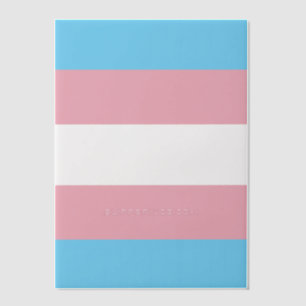 SlipperyJoe's transgender pride flag visibility di Vellum Invitations