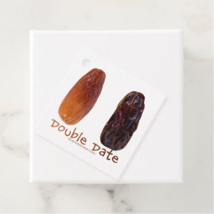 SlipperyJoe's two dates shrivelled wrinkled prunes Favour Tags
