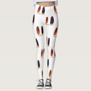 SlipperyJoe's two dates shrivelled wrinkled prunes Leggings