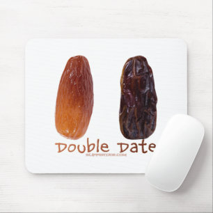 SlipperyJoe's two dates shrivelled wrinkled prunes Mouse Mat