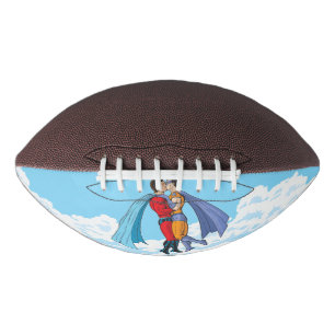 Slipperyjoe's two superheroes kissing characters f american football