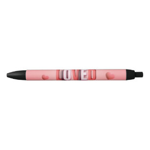 SlipperyJoe's Valentine's Day gifts romantic tone Black Ink Pen