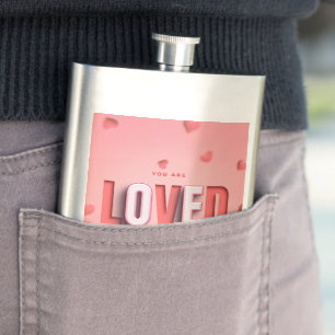 SlipperyJoe's Valentine's Day gifts romantic tone  Hip Flask