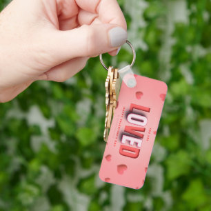 SlipperyJoe's Valentine's Day gifts romantic tone Key Ring