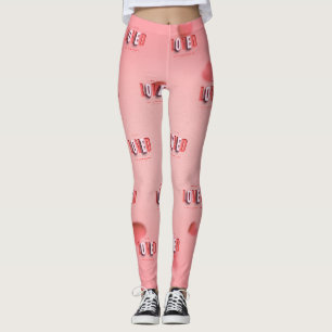SlipperyJoe's Valentine's Day gifts romantic tone Leggings