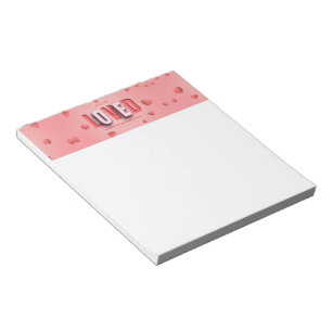 SlipperyJoe's Valentine's Day gifts romantic tone  Notepad